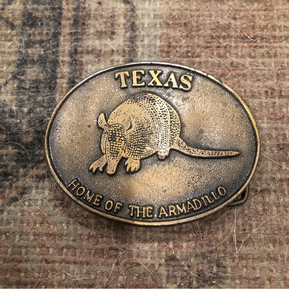 Armadillo Belt Buckle